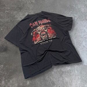 Iron‎ Maiden Legacy of the Beast Tour 2019 Graphic Print T-Shirt